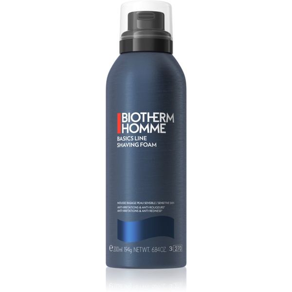 Biotherm Biotherm Homme Basics Line пяна за бръснене за чувствителна кожа на лицето 200 мл.