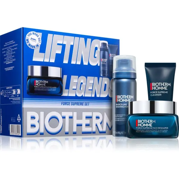 Biotherm Biotherm Homme Force Supreme Face Reshaper Cream подаръчен комплект за мъже