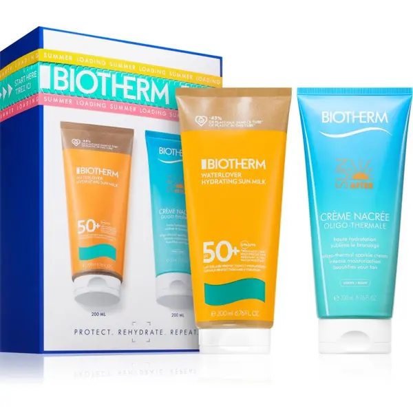 Biotherm Biotherm Waterlover Hydrating Sun Milk SPF50+ подаръчен комплект за жени