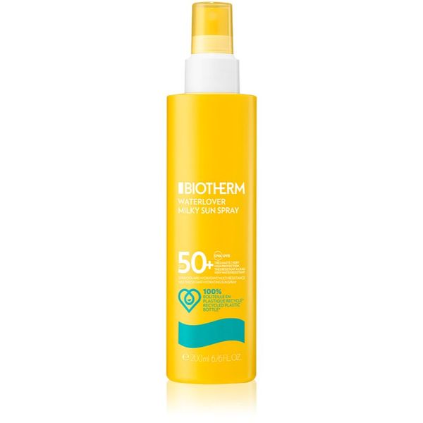 Biotherm Biotherm Waterlover Milky Sun Spray защитен спрей срещу слънчеви лъчи SPF 50+ 200 мл.