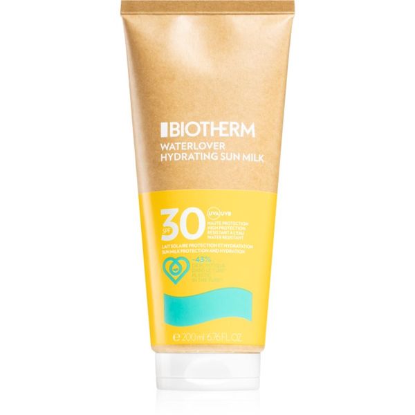 Biotherm Biotherm Waterlover Sun Milk мляко за загар  SPF 30 200 мл.