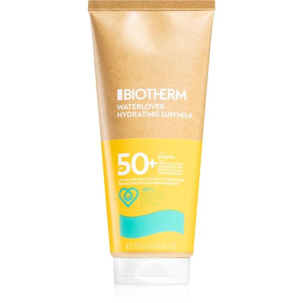 Biotherm Biotherm Waterlover Sun Milk мляко за загар  SPF 50+ 200 мл.