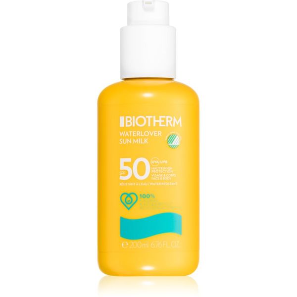 Biotherm Biotherm Waterlover Sun Milk водоустойчив лосион за слънце SPF 50 унисекс 200 мл.