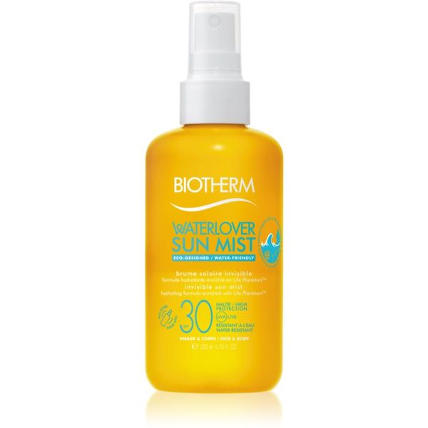 Biotherm Biotherm Waterlover Sun Mist мъгла за тен в спрей SPF 30 200 мл.