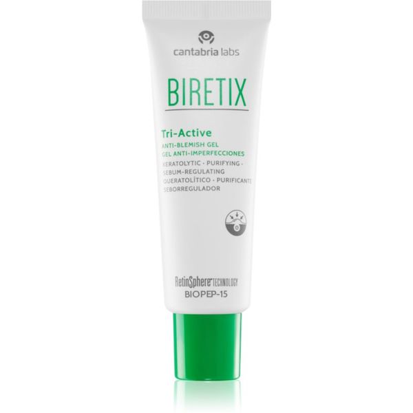 Biretix Biretix Treat Tri Active Gel локален гел за акне за регулиране на себума 50 мл.