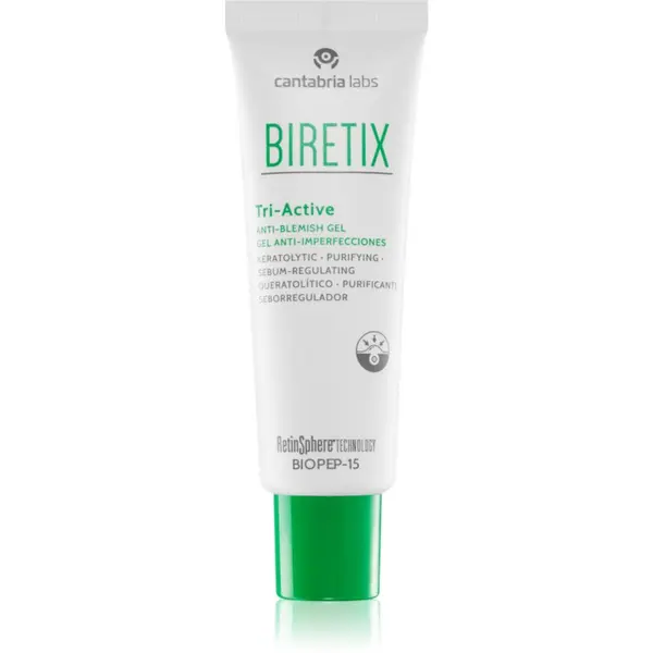 Biretix Biretix Treat Tri Active Gel локален гел за акне за регулиране на себума 50 мл.