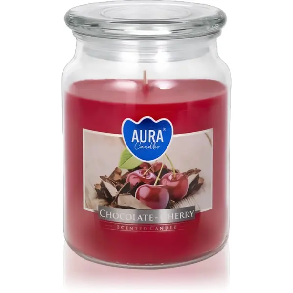 BISPOL BISPOL Premium Line Chocolate - Cherry ароматна свещ 500 мл.