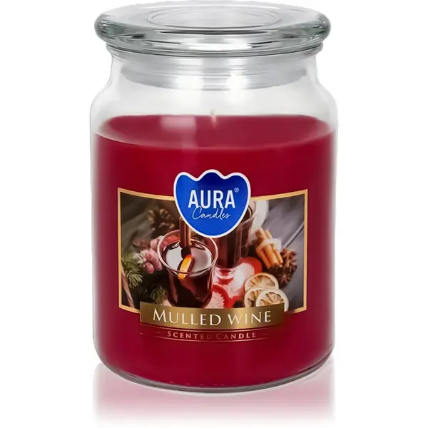 BISPOL BISPOL Premium Line Wine ароматна свещ 500 гр.