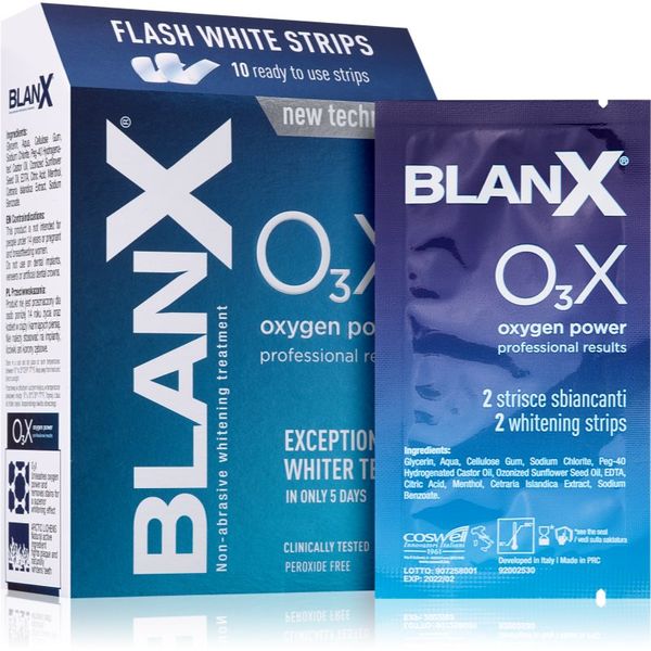 BlanX BlanX O3X Strips избелващи ленти за зъби 10 бр.