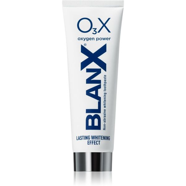 BlanX BlanX O3X Toothpaste натурална паста за зъби за щадящо избелване и защита на зъбния емайл 75 мл.