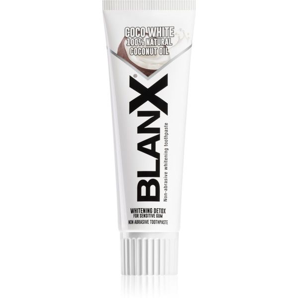 BlanX BlanX White Detox Coconut избелваща паста за зъби с кокосово масло 75 мл.