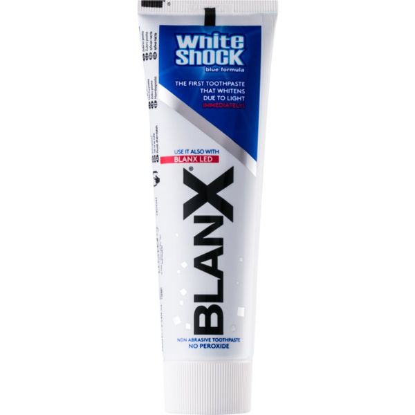 BlanX BlanX White Shock Instant White избелваща паста за зъби 75 мл.