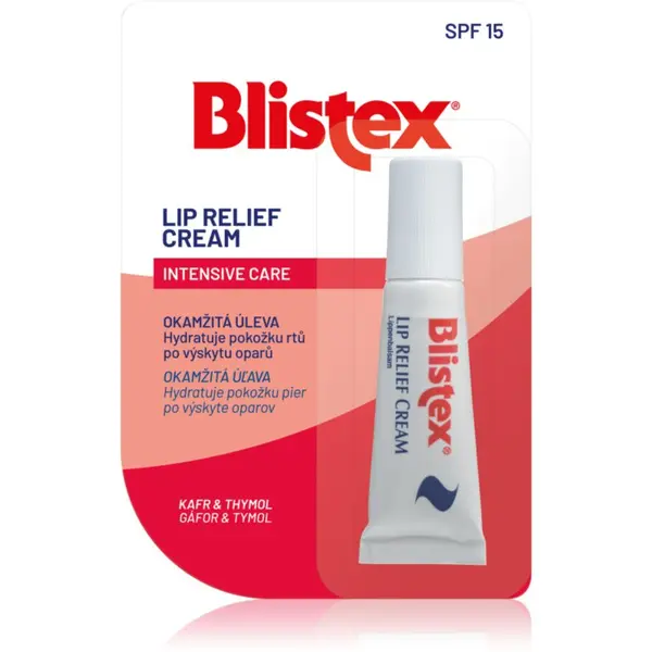 Blistex Blistex Lip Relief Cream балсам за сухи и напукани устни SPF 15 6 мл.