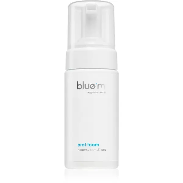 Blue M Blue M Oxygen for Health пяна за уста 2 в 1 за почистване на зъби и венци без четка и вода 100 мл.