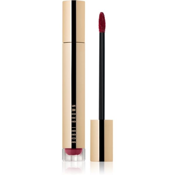 Bobbi Brown Bobbi Brown Glow With Love Collection Luxe Matte Liquid Lipstick дълготрайно матово течно червило цвят Plum & Done 6 мл.