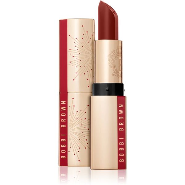 Bobbi Brown Bobbi Brown Holiday Luxe Lipstick луксозно червило с хидратиращ ефект цвят Claret 3,5 гр.