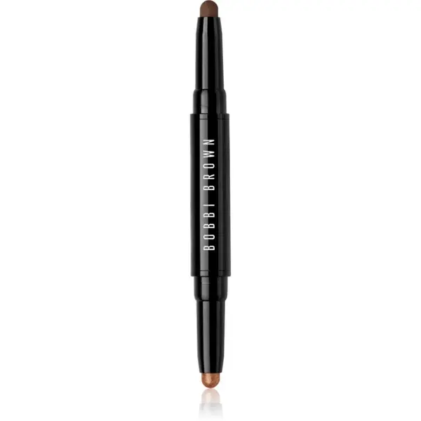 Bobbi Brown Bobbi Brown Long-Wear Dual-Ended Cream Shadow Stick сенки за очи в молив дуо цвят Milk Chocolate / Midnight Brown 1.6 гр.