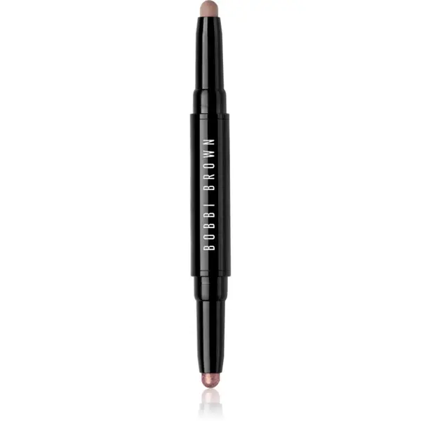 Bobbi Brown Bobbi Brown Long-Wear Dual-Ended Cream Shadow Stick сенки за очи в молив дуо цвят Pyrite / Muted Taupe 1.6 гр.
