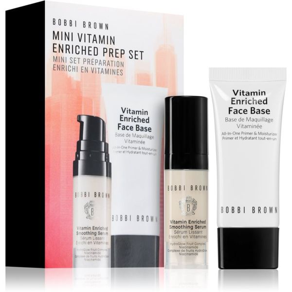 Bobbi Brown Bobbi Brown Mini Vitamin Enriched Prep Set Brow Pencil подаръчен комплект за лице 2 бр.