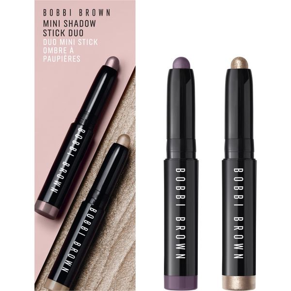 Bobbi Brown Bobbi Brown Promotional Flex Sets Mini Long-wear Cream Shadow Stick Duo​ Mica/Dusty Mauve​ подаръчен комплект за околоочната област