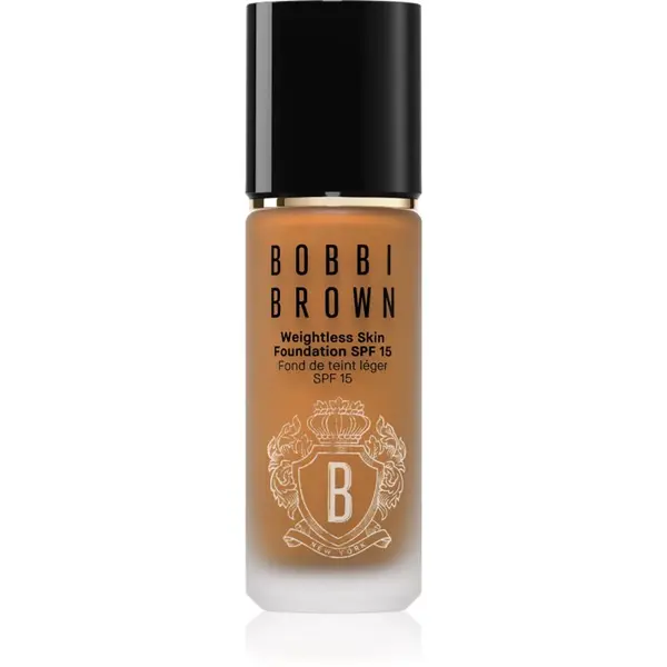 Bobbi Brown Bobbi Brown Weightless Skin Foundation SPF 15 дълготраен фон дьо тен с хидратиращ ефект цвят Warm Almond 30 мл.