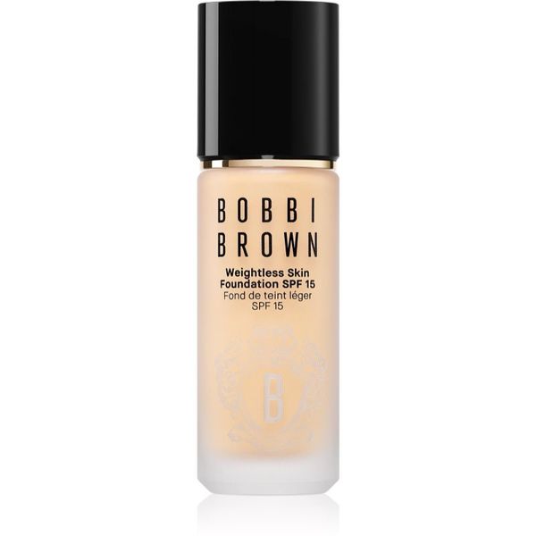 Bobbi Brown Bobbi Brown Weightless Skin Foundation SPF 15 дълготраен фон дьо тен с хидратиращ ефект цвят Warm Sand 30 мл.