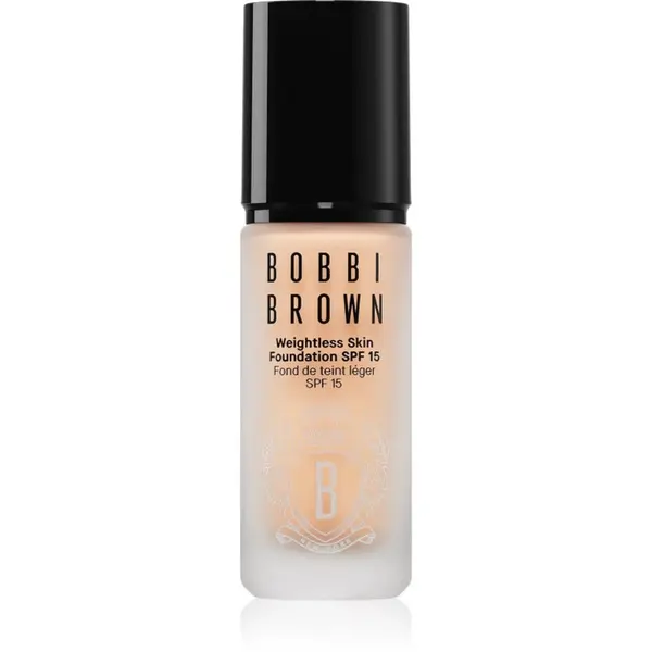 Bobbi Brown Bobbi Brown Weightless Skin Foundation SPF 15 Mini дълготраен матиращ фон дьо тен с хидратиращ ефект цвят Beige 13 мл.