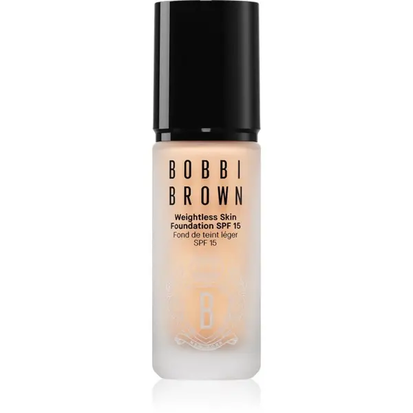 Bobbi Brown Bobbi Brown Weightless Skin Foundation SPF 15 Mini дълготраен матиращ фон дьо тен с хидратиращ ефект цвят Natural 13 мл.