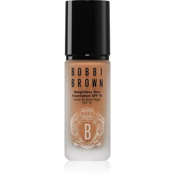 Bobbi Brown Bobbi Brown Weightless Skin Foundation SPF 15 Mini дълготраен матиращ фон дьо тен с хидратиращ ефект цвят Neutral Walnut 13 мл.