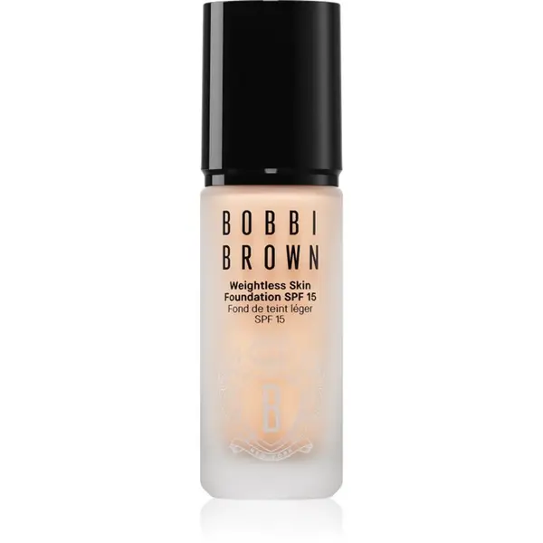 Bobbi Brown Bobbi Brown Weightless Skin Foundation SPF 15 Mini дълготраен матиращ фон дьо тен с хидратиращ ефект цвят Warm Beige 13 мл.