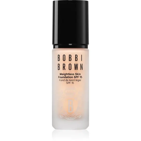 Bobbi Brown Bobbi Brown Weightless Skin Foundation SPF 15 Mini дълготраен матиращ фон дьо тен с хидратиращ ефект цвят Warm Porcelain 13 мл.