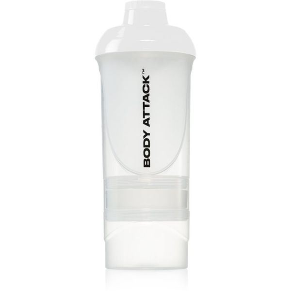 Body Attack Body Attack ShakeOne спортен шейкър боя White 600 мл.