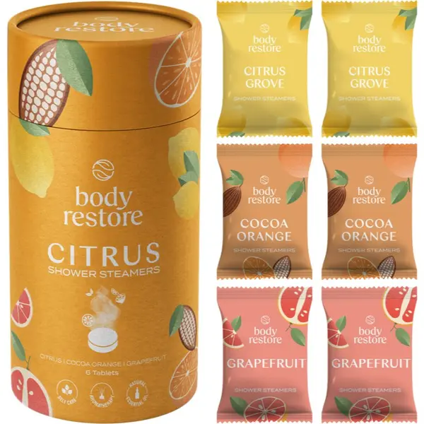 Body Restore Body Restore Citrus Shower Steamers таблетки за душ 6 бр.