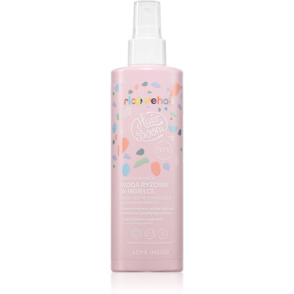 BodyBoom BodyBoom HairBoom Rice Rehab Hair Mist грижа без отмиване за блясък и мекота на косата 200 мл.