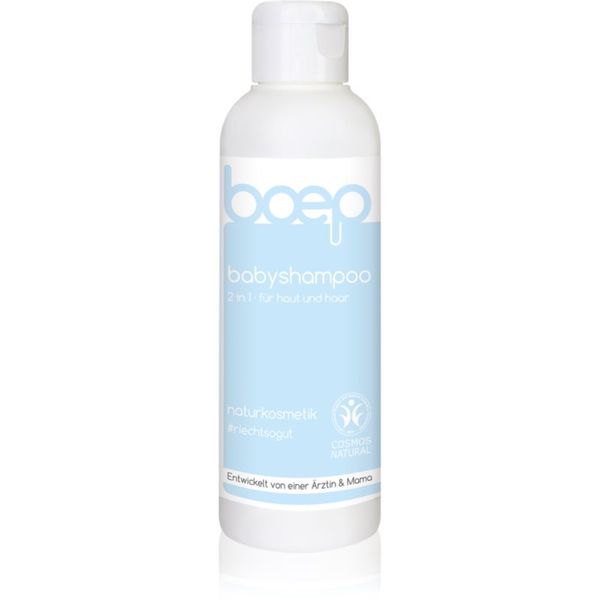 Boep Boep Baby Shampoo 2 v 1 душ гел и шампоан 2 в 1 с алое вера за деца от раждането им 150 мл.
