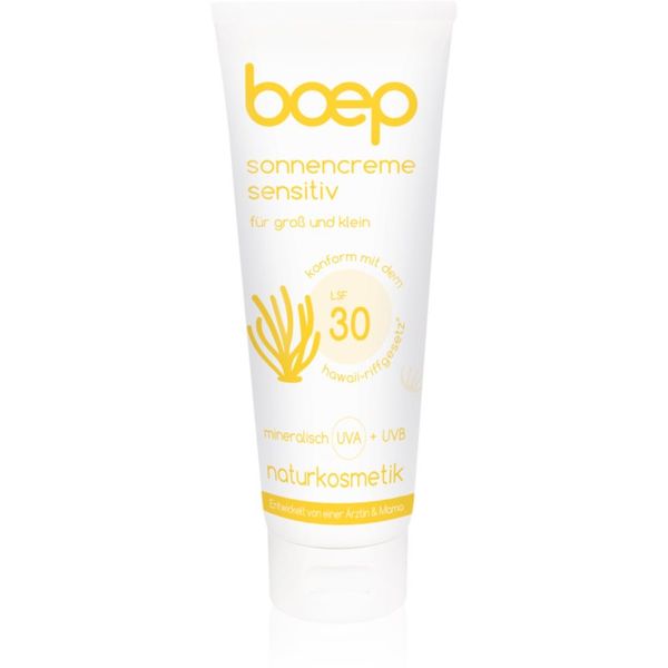 Boep Boep Sun Cream Sensitive крем за тен за деца SPF 30 100 мл.