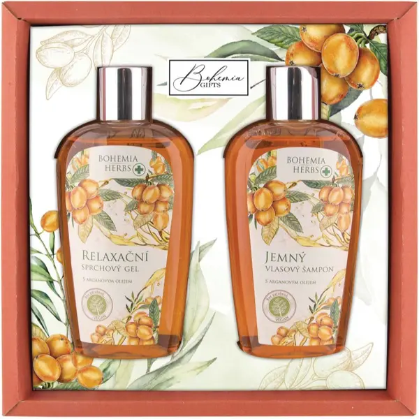Bohemia Gifts & Cosmetics Bohemia Gifts & Cosmetics Bohemia Herbs Argan Oil подаръчен комплект