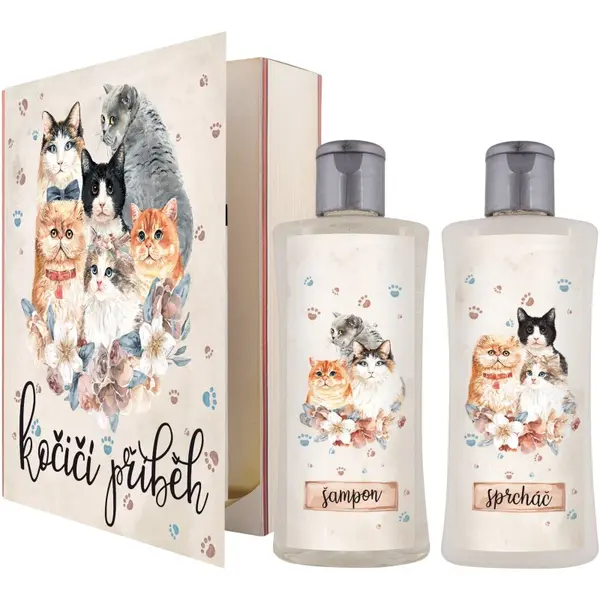 Bohemia Gifts & Cosmetics Bohemia Gifts & Cosmetics Book Cat's Tale подаръчен комплект