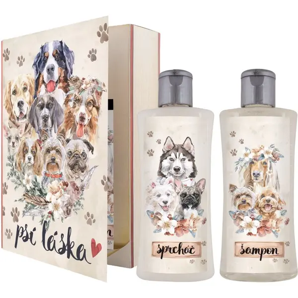 Bohemia Gifts & Cosmetics Bohemia Gifts & Cosmetics Book Dog's Love подаръчен комплект