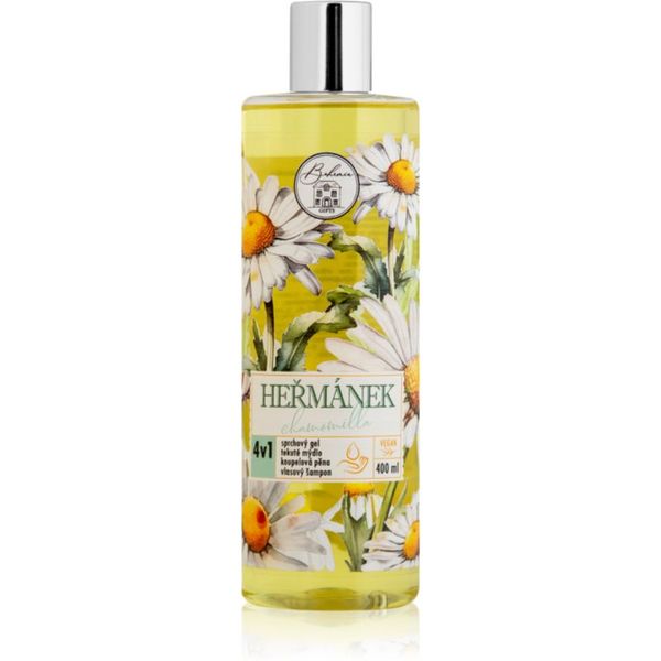 Bohemia Gifts & Cosmetics Bohemia Gifts & Cosmetics Flower Line Chamomilla миещ гел за тяло и коса 4 в 1 400 мл.