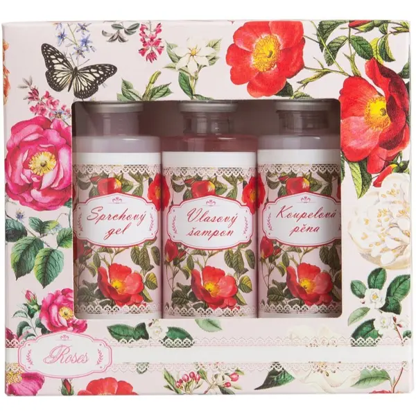 Bohemia Gifts & Cosmetics Bohemia Gifts & Cosmetics Roses подаръчен комплект с аромат на рози