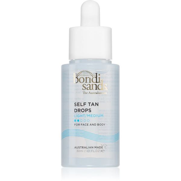 Bondi Sands Bondi Sands Self Tan Drops автобронзантни капки за лице и тяло Light/Medium 30 мл.
