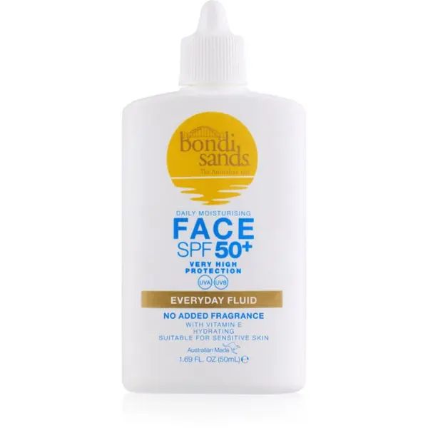 Bondi Sands Bondi Sands SPF 50+ Everyday Face Fluid слънцезащитен флуид за лице SPF 50+ 50 мл.