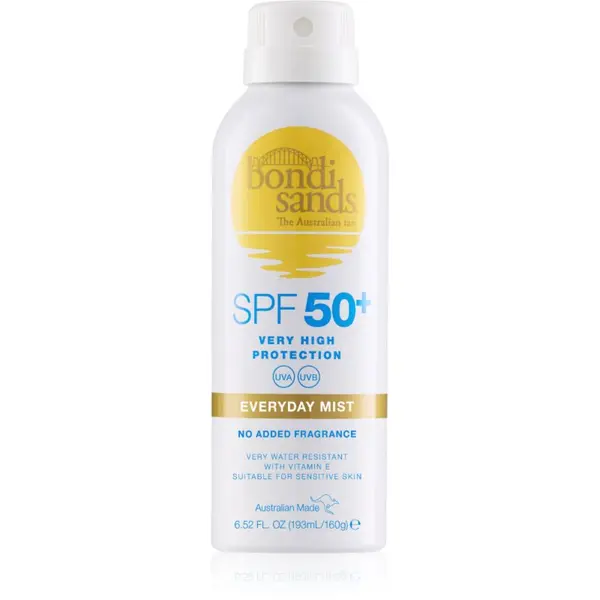 Bondi Sands Bondi Sands SPF 50+ Everyday Mist водоустойчив спрей за тен SPF 50+ 160 гр.