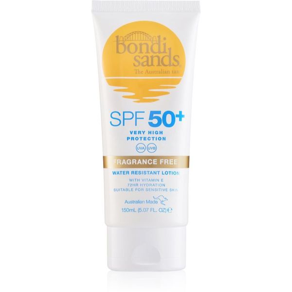 Bondi Sands Bondi Sands SPF 50+ Fragrance Free слънцезащитен крем за тяло SPF 50+ без парфюм 150 мл.