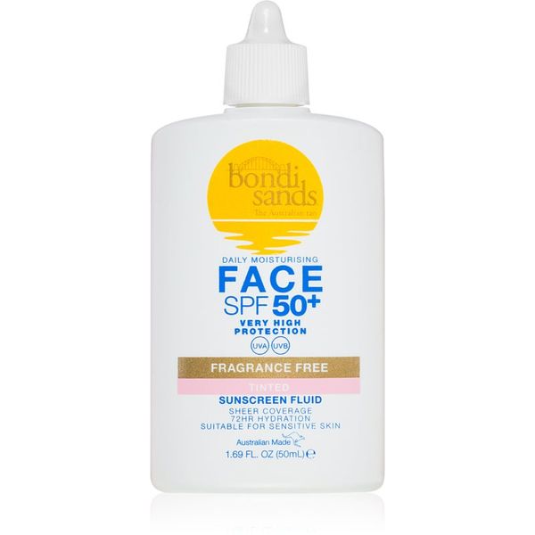 Bondi Sands Bondi Sands SPF 50+ Fragrance Free Tinted Face Fluid тониращ защитен крем за лице SPF 50+ 50 мл.