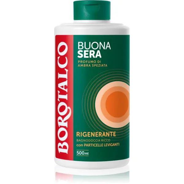 Borotalco Borotalco Good Evening Regenerating регенериращ душ гел аромати Spiced Amber 500 мл.