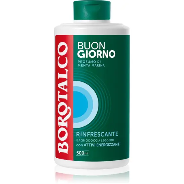 Borotalco Borotalco Good Morning Refreshing освежаващ душ гел аромати Sea Mint 500 мл.