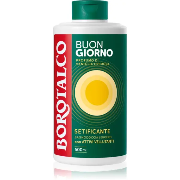 Borotalco Borotalco Good Morning Silky нежен душ гел аромати Creamy Vanilla 500 мл.