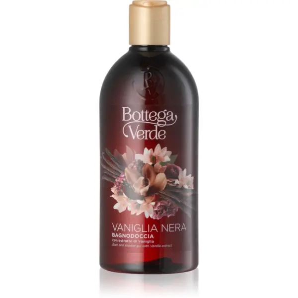 Bottega Verde Bottega Verde Vaniglia Nera пяна-грижа за душ с ванилия 400 мл.